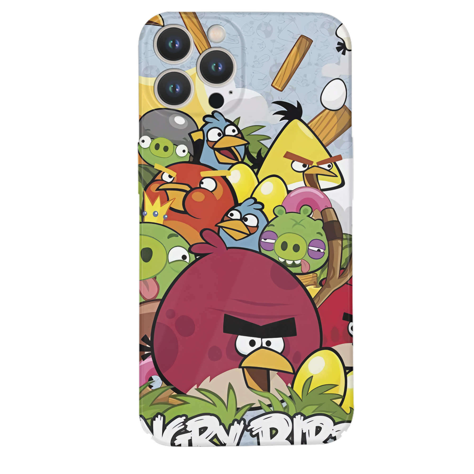（画像用） Angry Birds アングリーバード 【iPhone 14シリーズ対応】ハードケース